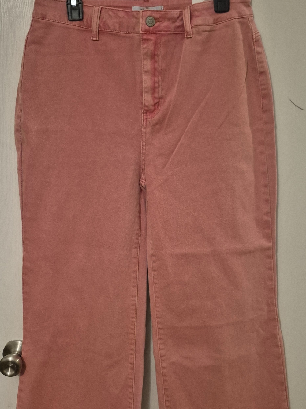 Women’s High-Rise Straight Jeans — Dusty Rose